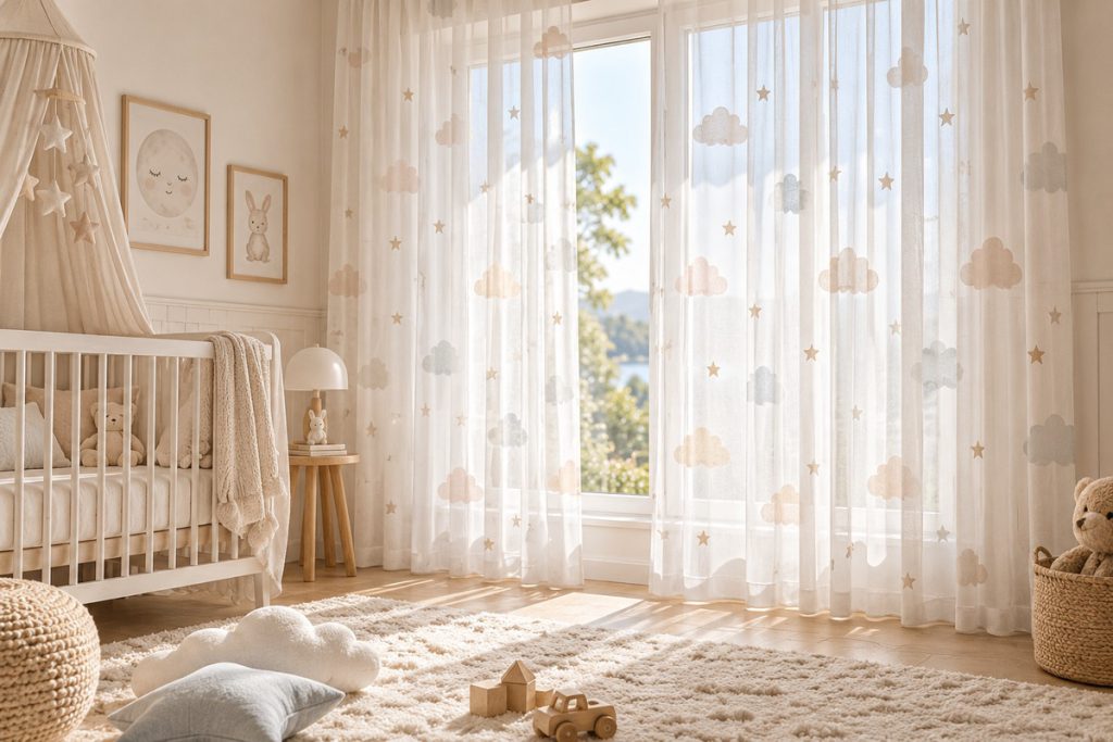 Çocuk ve Bebek Odası Perdesi görseli